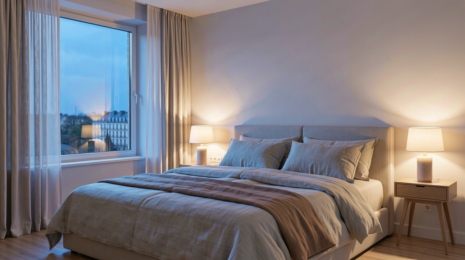 Atmosphère de repos nocturne pour le métabolisme